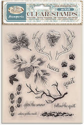 Stamperia Stamp 14x18 Cm White Christmas