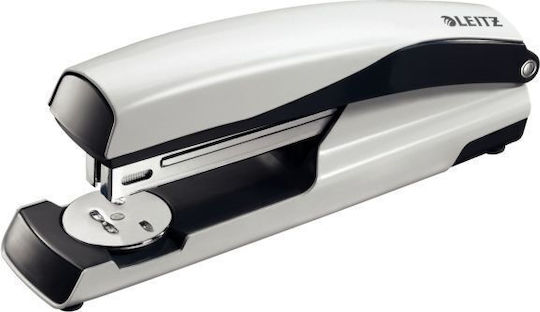 Leitz Nexxt Series 5504 Metal Stapler Capacity 40 Sheets Integrated Staple Remover Silver Black