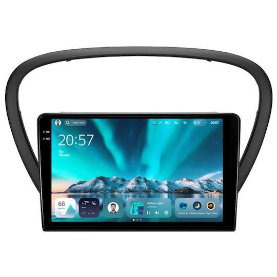 Teyes Cc4 Auto-Audiosystem Peugeot 607 2004-2010 6+128gb 9.5" Qled Octa-core 2.7ghz Android 4g Bluetooth 5.1 Dsp