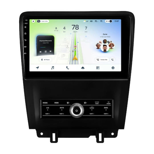 Teyes Cc4l Dts Navigație Auto Ford Mustang 5 2005-2014 6+64gb 10.2" Qled Qualcomm 2ghz Android 4g Bluetooth 5.1 Dsp