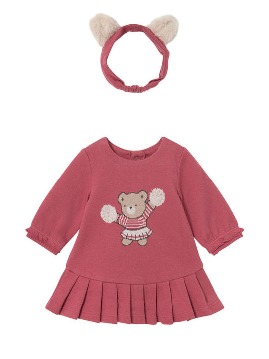 Mayoral Girls Dress Apple Blossom