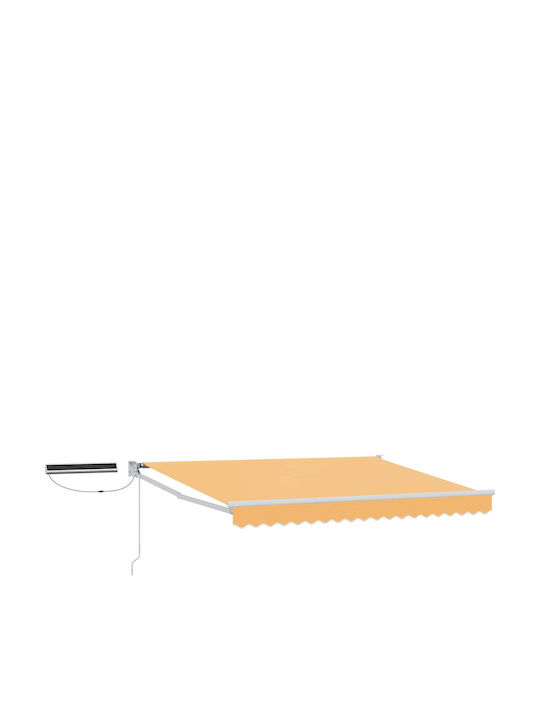vidaXL Terrasse Zelt mit LEDs Beiges 2,5x2m