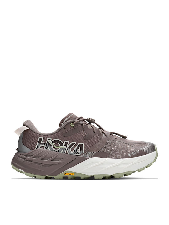HOKA Damen Wanderschuhe Wasserdicht mit Gore-Tex-Membran Graue