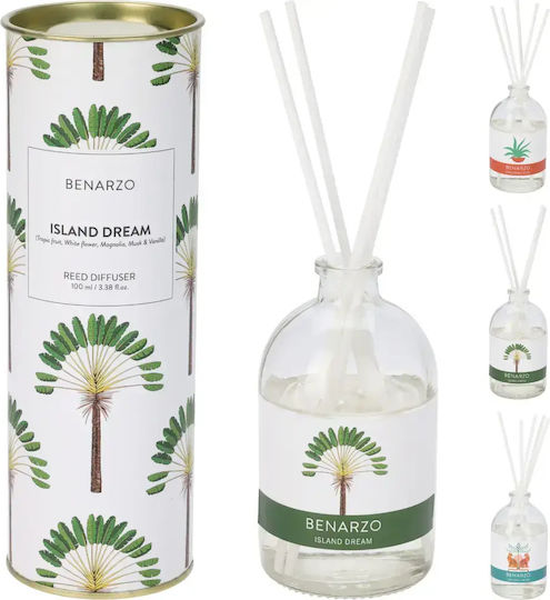 Koopman Raumdüfte Diffusor 80ml Glasflasche & 5 Stäbchen Lime Basil