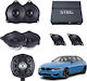 Steg Plug&play Pachet Sistem Audio Dedicat Pentru Bmw Hifi Bm4c Bm4c + Amplificator Steg Sdsp 6 + Cablaj Dedicat
