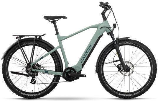 R Raymon Tourray Select Diamond 27.5" Grünes Elektrofahrrad Trekking