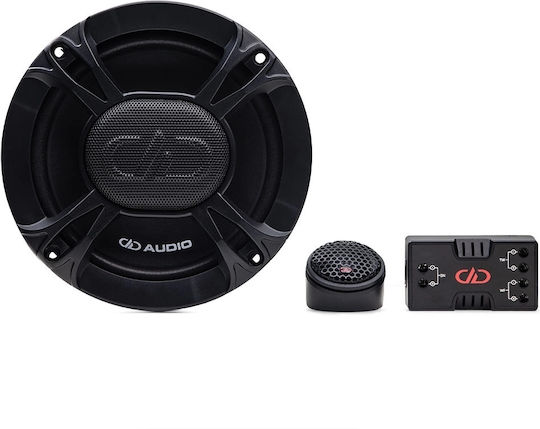 Dd Audio E-c6.5b Difuzoare Auto Component Set 165mm 75w Rms 4ω Set 2 Difuzoare