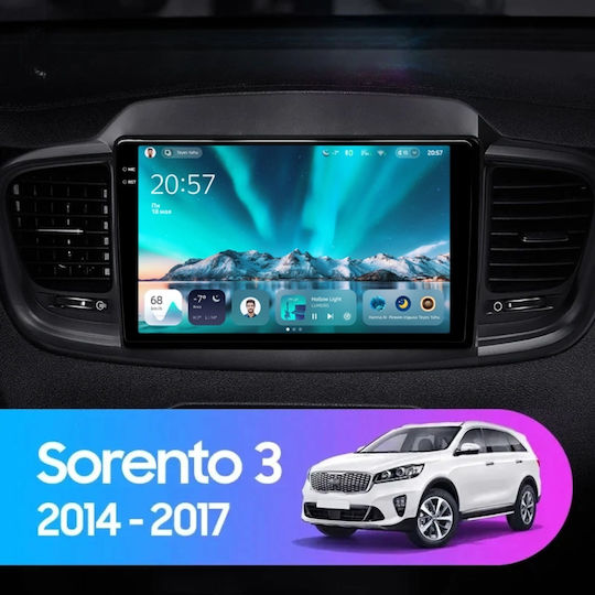 Teyes Cc4 Автомобилен Навигационен Система Kia Sorento 2015-2020 6+64GB 10.36" Qled Octa-core 2.7GHz Android 4G Bluetooth 5.1 DSP Вариант A