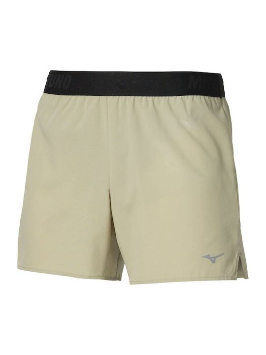 Mizuno Core 5.5 Sport Herren Shorts Grün