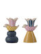 Bloomingville Ceramic Candle Holder