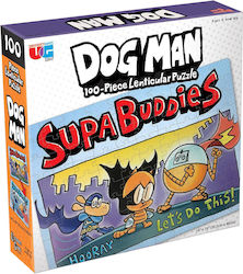 Детски Пъзел Dog Man Supa Buddies За 6+ Години 100 Части University Games Детски Пъзел Dog Man Supa Buddies За 6+ Години 100 Части University Games