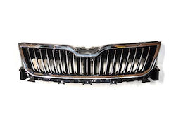 Skoda Rapid 2012.10 Χρωμιωμένη Μάσκα Skoda Rapid 2012.10 Χρωμιωμένη Μάσκα