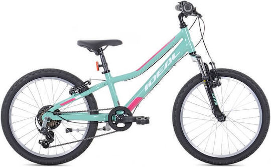 Ideal Strobe 20" Bicicletă de Munte pentru Copii cu Cadru din Aluminiu (2026) Turcoaz