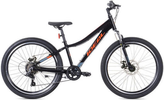 Ideal Strobe 24" 2026 Μαύρο Mountain Bike με 21 Ταχύτητες