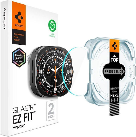 Spigen Glas.tr Ez Fit Ac Tempered Glass για το Galaxy Watch Ultra 1τμχ AGL11758