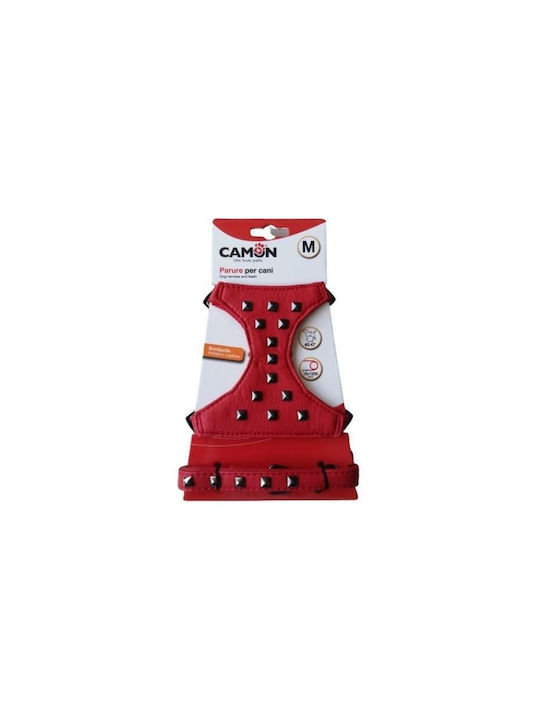 Hundegeschirre Camon Studs Rote Mittlere 40x47 cm