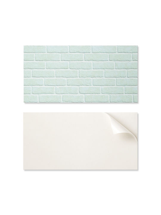 Wandsticker & Wandgemälde Vinyl Bedrucktes Design Wand Ziegel 10x40x20 cm