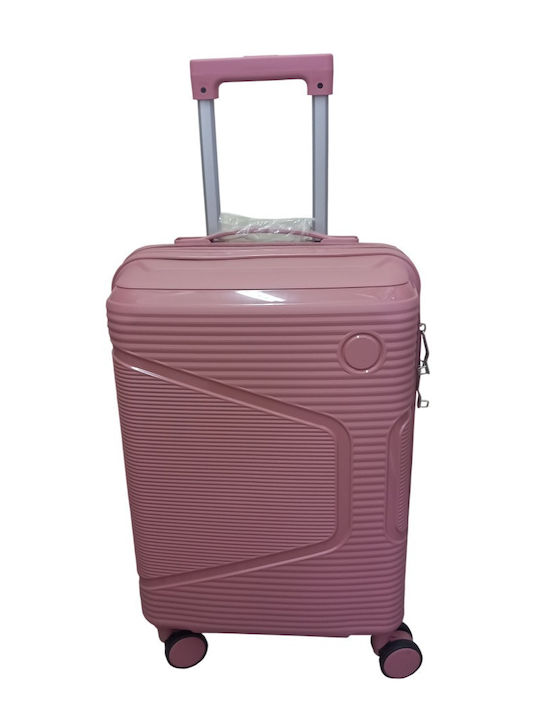 Felbags Valiză de Călătorie de Cabină, Dură, Roz-Auriu, Înălțime 53 cm