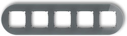 Icon Universal Frame Straddle Glass Effect Frame Graphite Bottom Black 28-12-irso-5