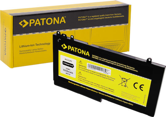 Patona Съвместима Батерия За Dell С 3000mAh
