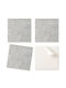 Set de Autocolante pentru Plăci de Vinil Model Dormitor Textură de Beton Brut 20x20x20 Bucăți