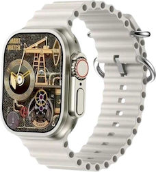 GUS-15 Smartwatch Mit Herzfrequenzmesser Weiß
