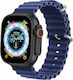 GUS-15 Smartwatch with Heart Rate Monitor (Blue)