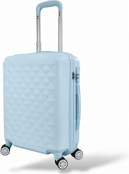 Baptism Suitcase With Airplane Subject 55x40x20cm RZ067T-Lightblue