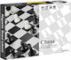 Magnetisches Schach aus Holz 46x46cm