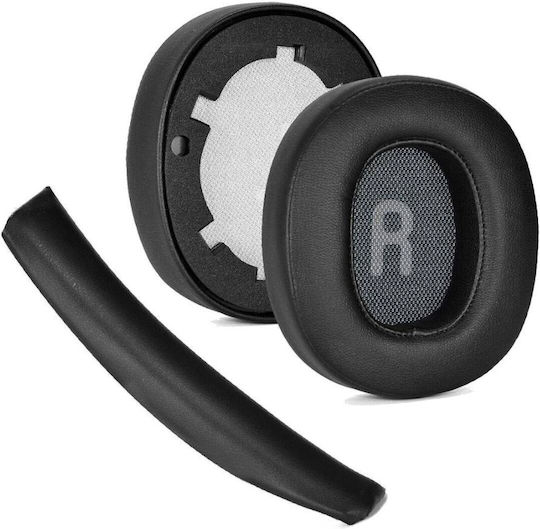 Jbl Tune 700bt 710bt 720bt 750bt 750btnc 760nc Planetink Earpads + Headband Black 3 Pieces Spare Ear Cushions Left Right Headband Protein Leather Pl-jbl700-hbk