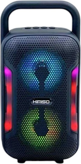 Kimiso QS-3218 Bluetooth Speaker 10W with Radio and Battery Life up to 3 Hours Black