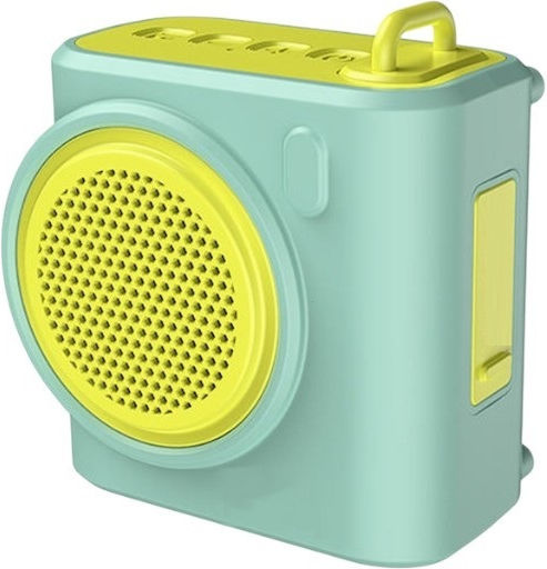 KMS-312 Bluetooth Speaker 5W With Battery Life Up To 3 Hours Green