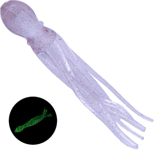 Nikko Octopus Artificial Bait Octopuses Fluorescent 3.81cm #487