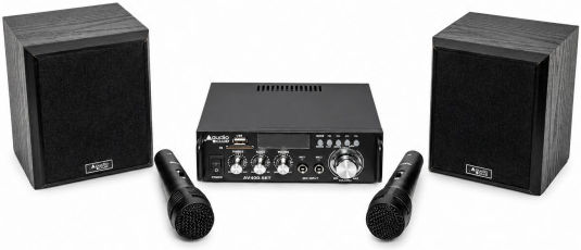 Audio Club Тонколона AV400-SET EUR-OPE-4452 Черен