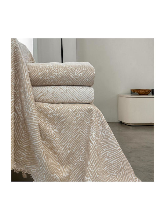 Linea Home Berre Set De Pleduri 3 Buc Șenilă Bej