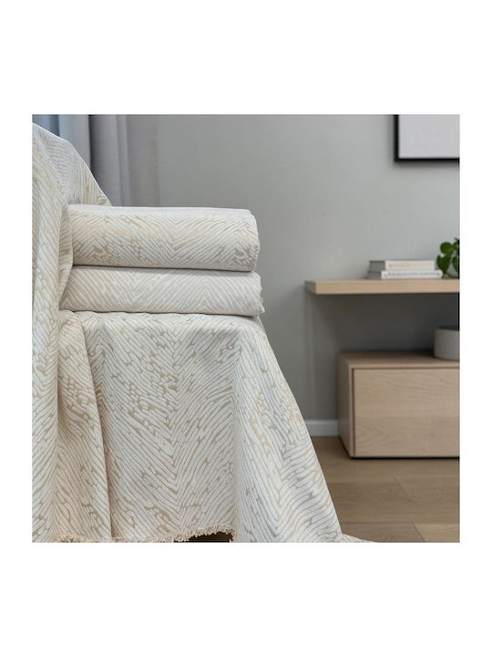 Linea Home Berre Set De Pleduri 3 Buc Șenilă Ecru