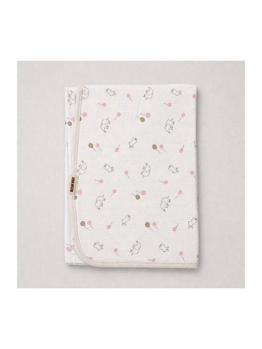 Kamtex Baby 460725 Swaddle Blanket Pink 80x90cm