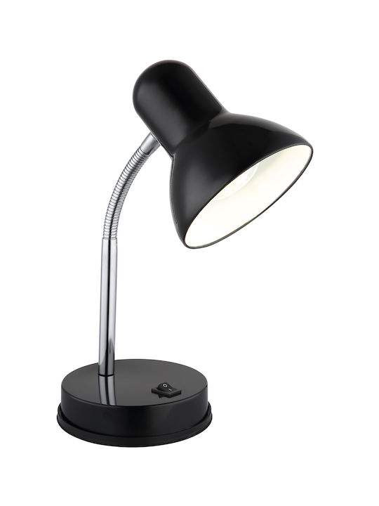 Globo Lighting Настолна лампа за бюро за цокъл E27 в Черен Цвят