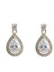 Gatsa Dangle Earrings in 14K Gold with Stones