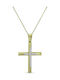 Ortaxidis Gold Cross 9K with Chain