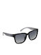 CressiSub Bivi Bivi Unisex Sunglasses with Black Frame and Green Polarized Lens XDB103591