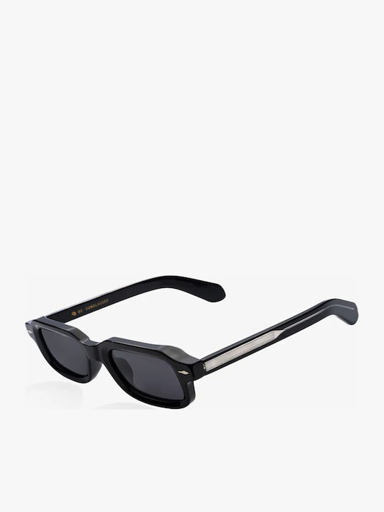 De Sunglasses Γυαλιά Ηλίου Μαύρα με Σκελετό De Sunglasses Γυαλιά Ηλίου Μαύρα με Σκελετό
