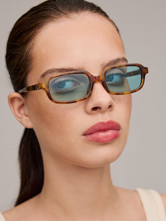 AV Sunglasses Logan Unisex Sunglasses with Brow...