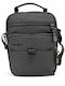 Herren Schulter / Crossbody Tasche Schwarz