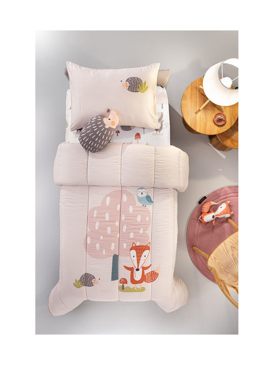 Saint Clair Kids Quilt Single Timber Pink 160x2...