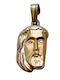 Gatsa Pendant Kids Charm Constantine Coin Gold F0101