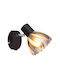 Globo Lighting Μονό Σποτ με Ντουί E14 σε Μαύρο Χρώμα