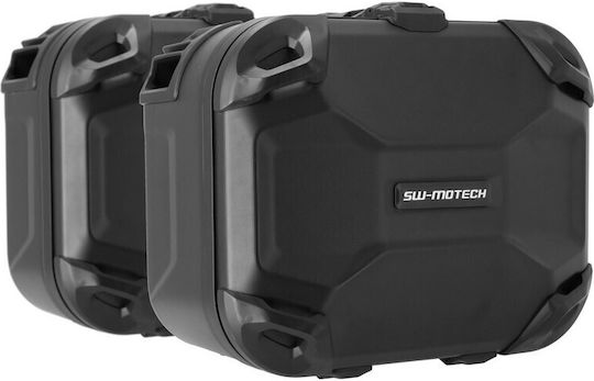 Sw-motech Gepäckträger Set Für KTM 890 Abenteuer R Schwarz