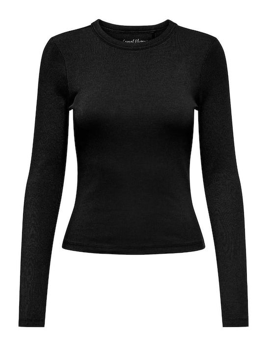 Only Damenbluse Langärmelig Schwarze