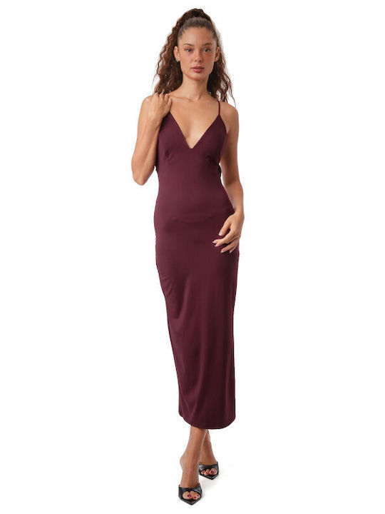 Silia D Sommer Midi Abend Damenkleid Slip Dress...